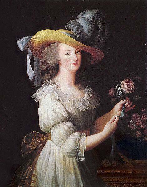 Elisabeth Louise Viegg-Le Brun Portrait of Marie Antoinette, oil painting image